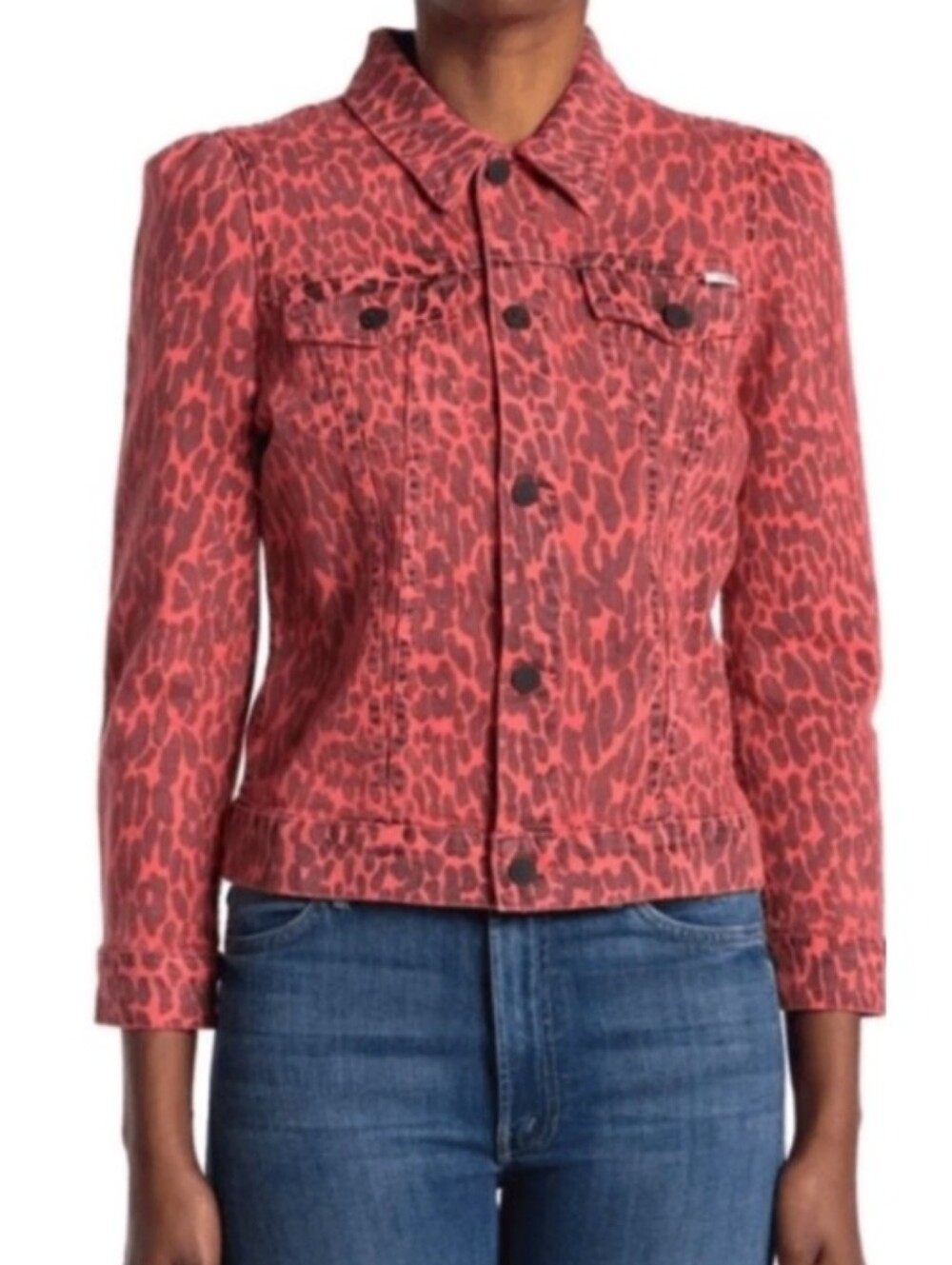 Mother Womens Red Black Radioactive Paws The Puffy Bruiser Jacket Size Small